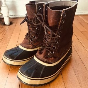Sorel Leather 1964 premium winter boots 8
